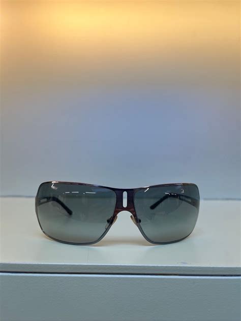 Prada SPR 54H Metal Vintage Logo Sunglasses 